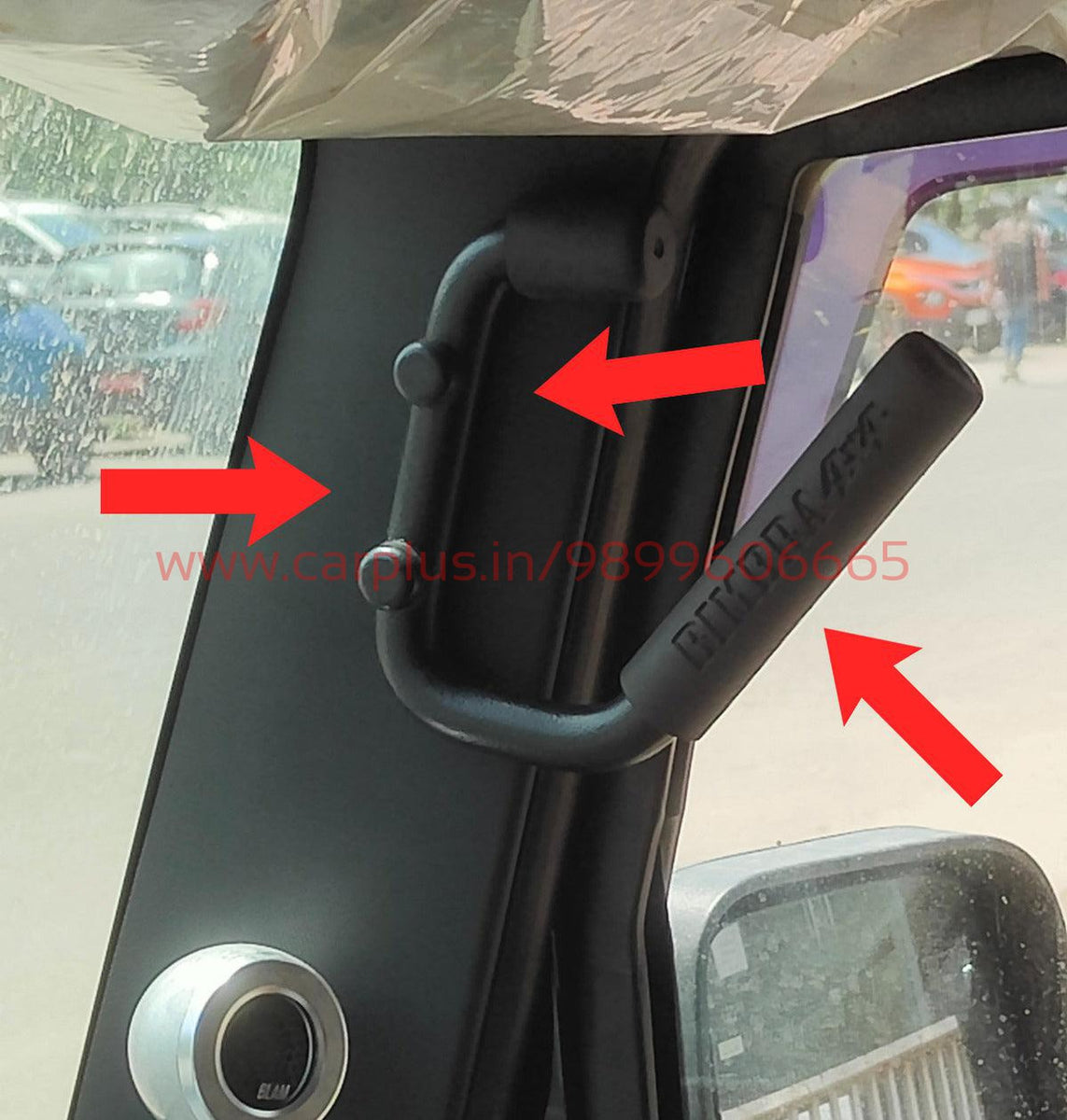 BIMBRA Grab Handles Set for Mahindra Thar CARPLUS