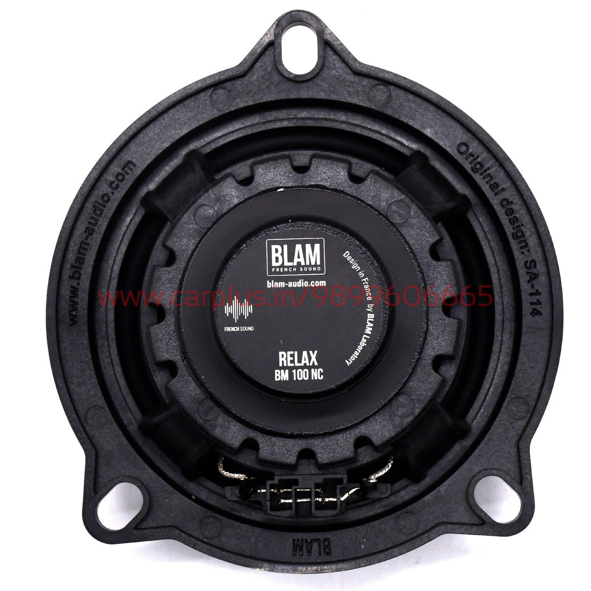 Blam High Sensitivity 2Way Coaxial Speaker (BM100NC) CARPLUS