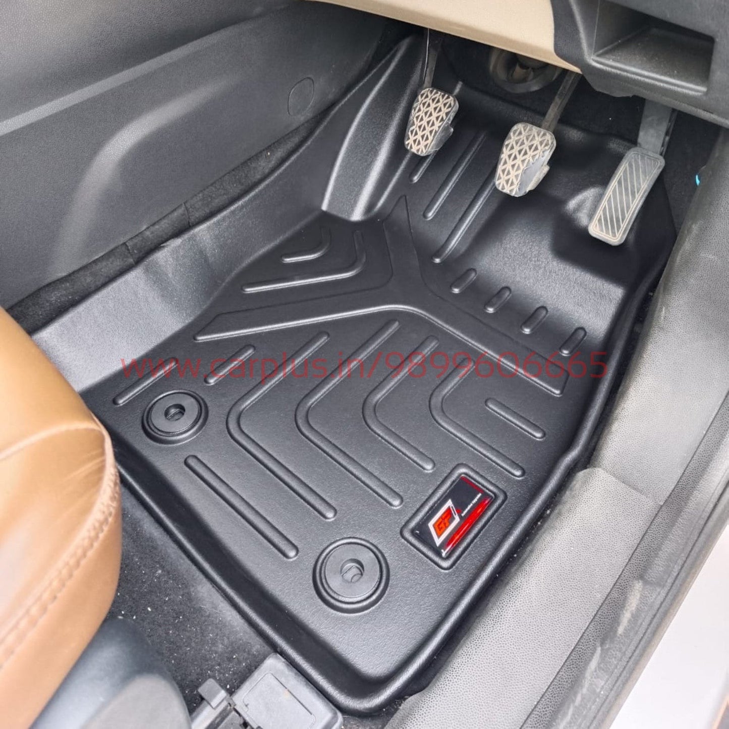 GFX Life Long Car Mats for Ford Ecosports (2019-2021)-Black-LIFE LONG CAR MATS-GFX-CARPLUS