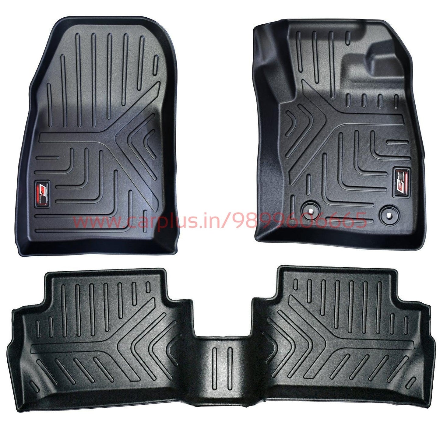 GFX Life Long Car Mats for Ford Ecosports (2019-2021)-Black-LIFE LONG CAR MATS-GFX-CARPLUS