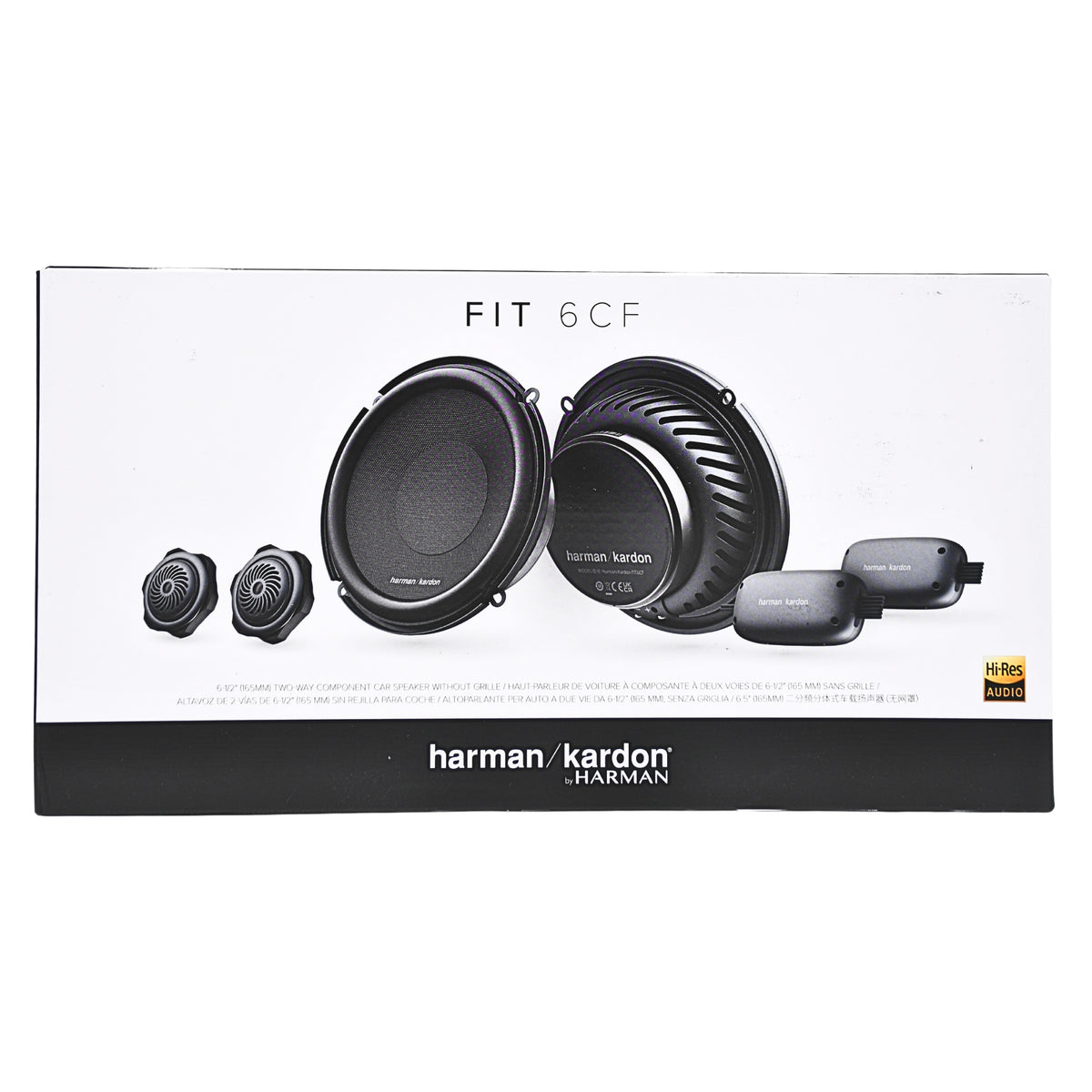 HARMAN KARDON 2Way Component Speakers Without Grille - FIT 6CF