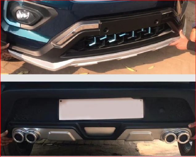 KMH Front & Back Guard for Tata Nexon2020 CARPLUS