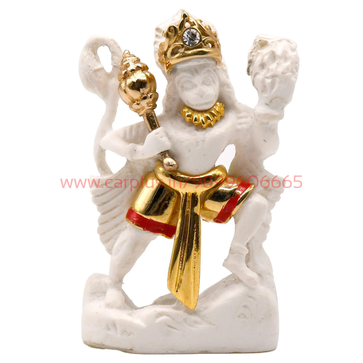 KMH High Quality Ceramic God Idol for Standing Hanuman Ji(KCG006) CARPLUS