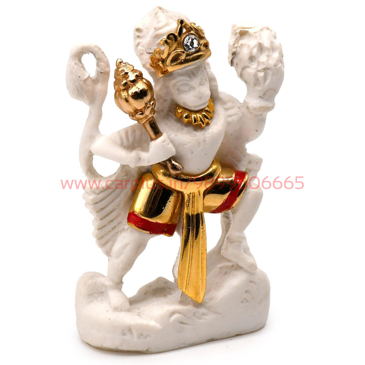 KMH High Quality Ceramic God Idol for Standing Hanuman Ji(KCG006) CARPLUS