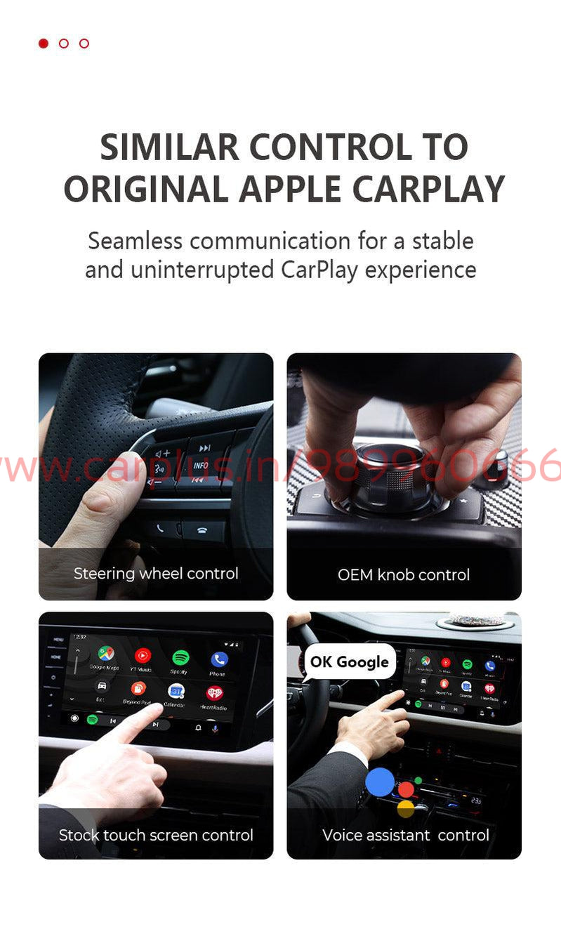 
                  
                    KMH Wireless Apple Car Play and Android Box(CPA 300)-CARPLAY-KMH-CARPLUS
                  
                