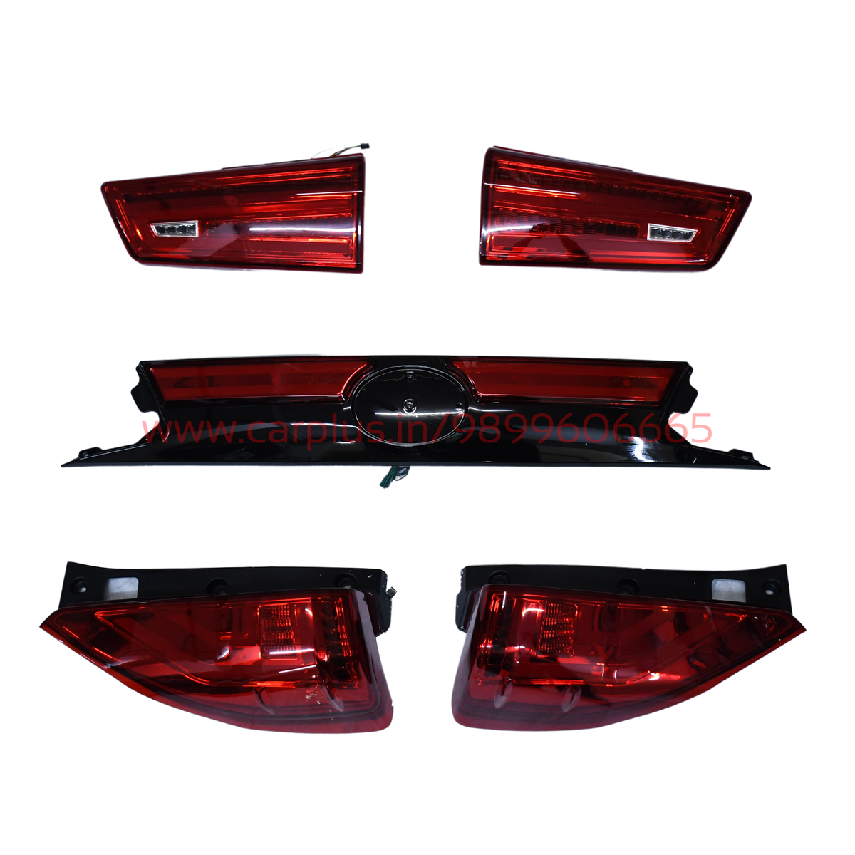 KMH Auto Full Scaning Tail Lamps for Toyota Innova Crysta (2nd GEN, Se