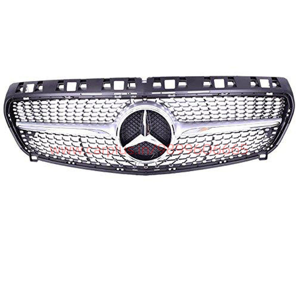 KMH Diamond Grill For Mercedes GLA (Gloss Black) CARPLUS