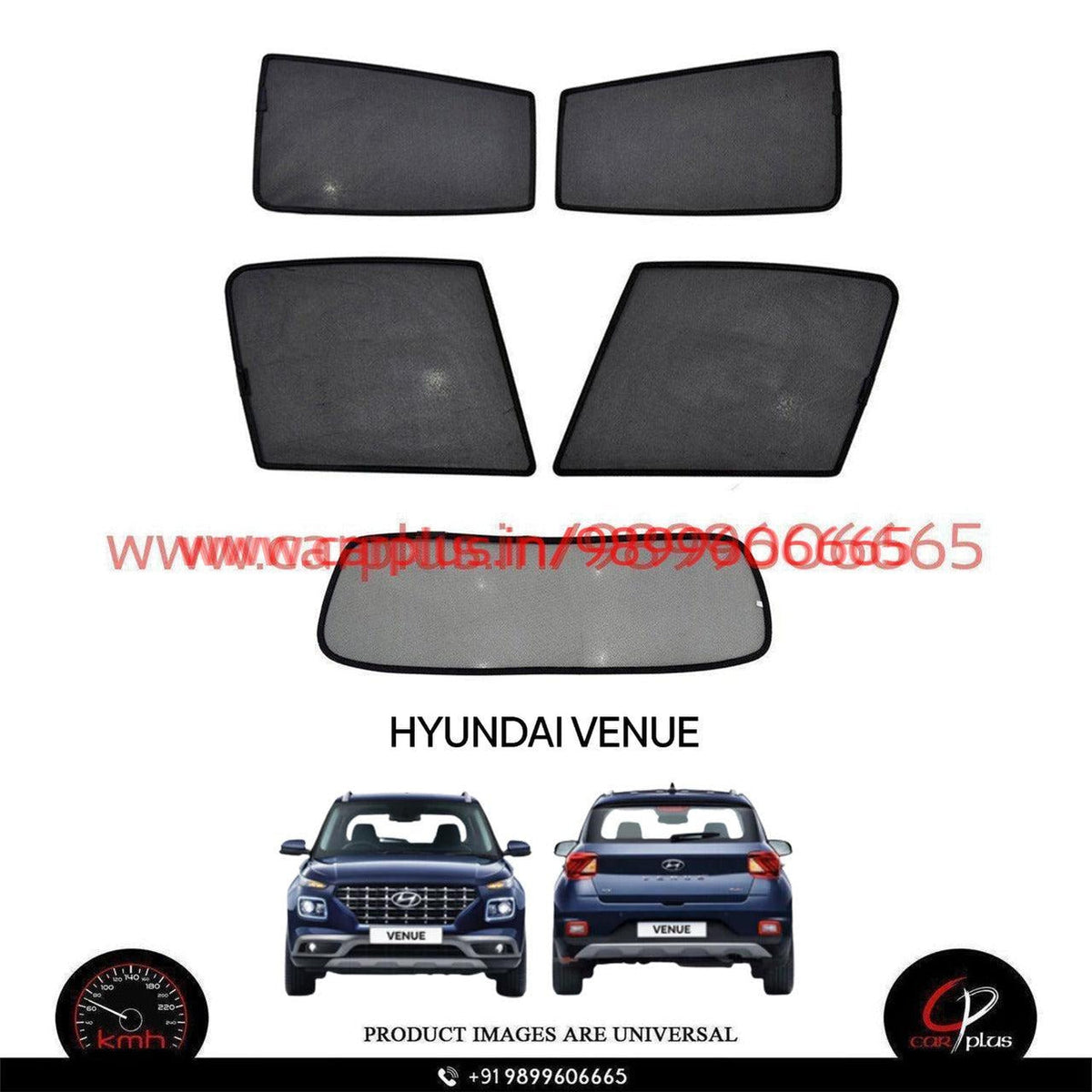 KMH Fixed Curtain for Hyundai Venue (1st GEN) CARPLUS