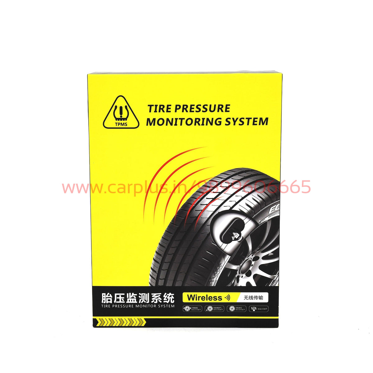 TPMS Tire Pressure Monitoring System Compatible for Android CARPLUS