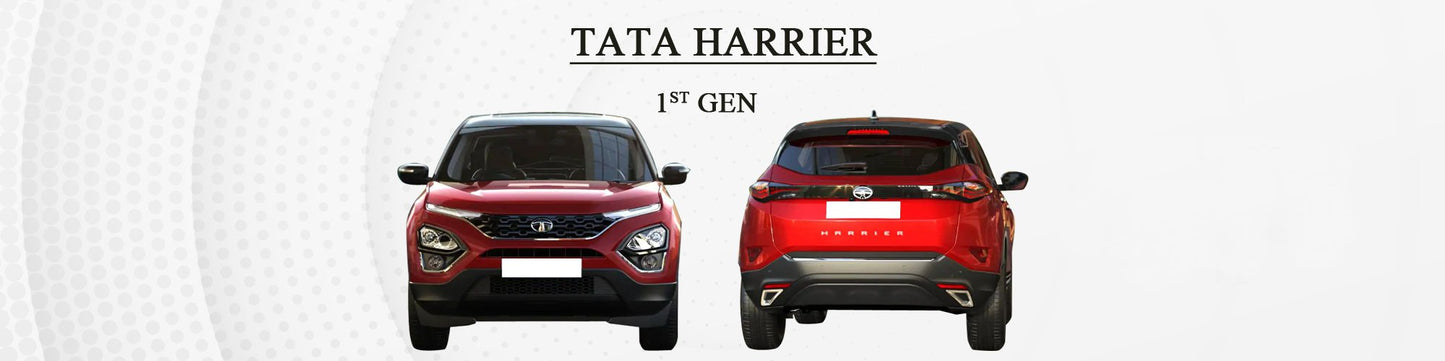 Tata Harrier/Safari/Nexon New Key Premium Metal Alloy Keycase with Holder &  Rope Chain