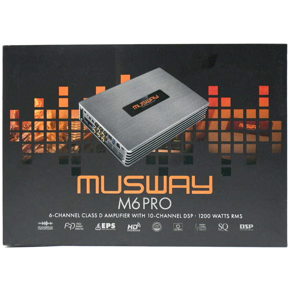 
                  
                    MUSWAY 6 Channel Amplifier With 10 Channel DSP-(M6PRO)
                  
                
