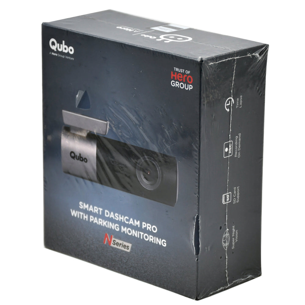 
                  
                    Qubo OC-CA01WBL2 Smart Dashcam Pro N (Black)-HCA01
                  
                