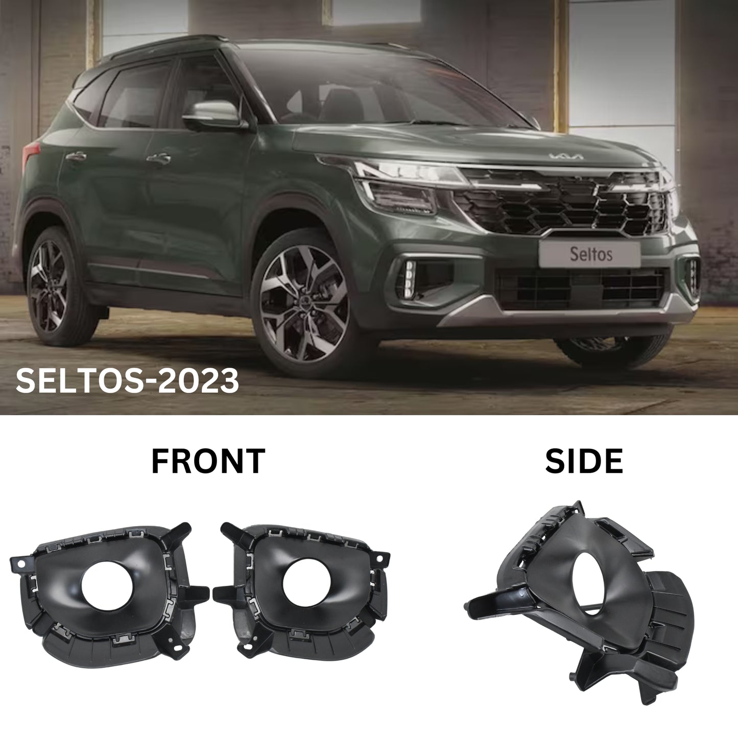 
                  
                    3" FOG LIGHT FITTING/BRACKET for Kia Seltos-Facelift-BRACKETS-KMH-CARPLUS
                  
                