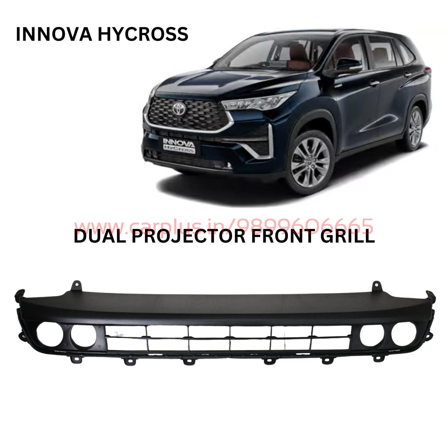 
                  
                    3" Dual Pair Fog Light Projector Grill for Toyota Hycross-BRACKETS-CARPLUS-CARPLUS
                  
                
