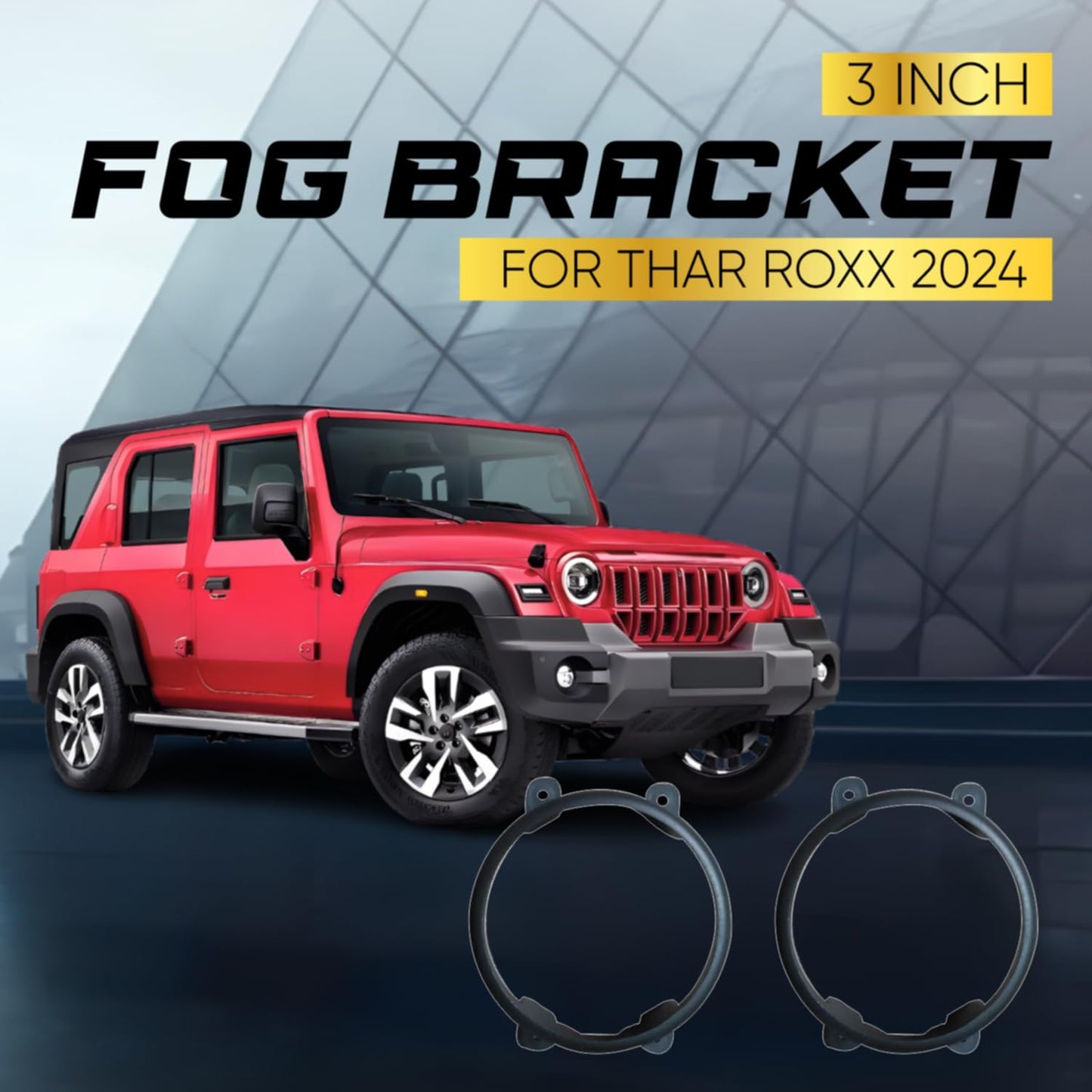 
                  
                    3" FOG LIGHT FITTING / BRACKET for Mahindra Thar Roxx-FOG LIGHT-CARPLUS-CARPLUS
                  
                