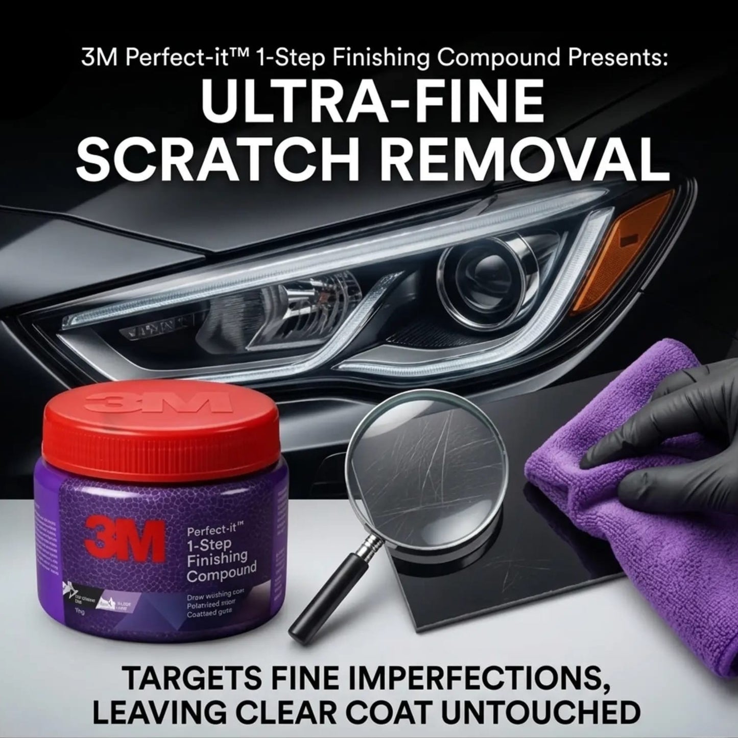 
                  
                    3M 1 Step Compound 100Gm-CAR CARE-3M-CARPLUS
                  
                