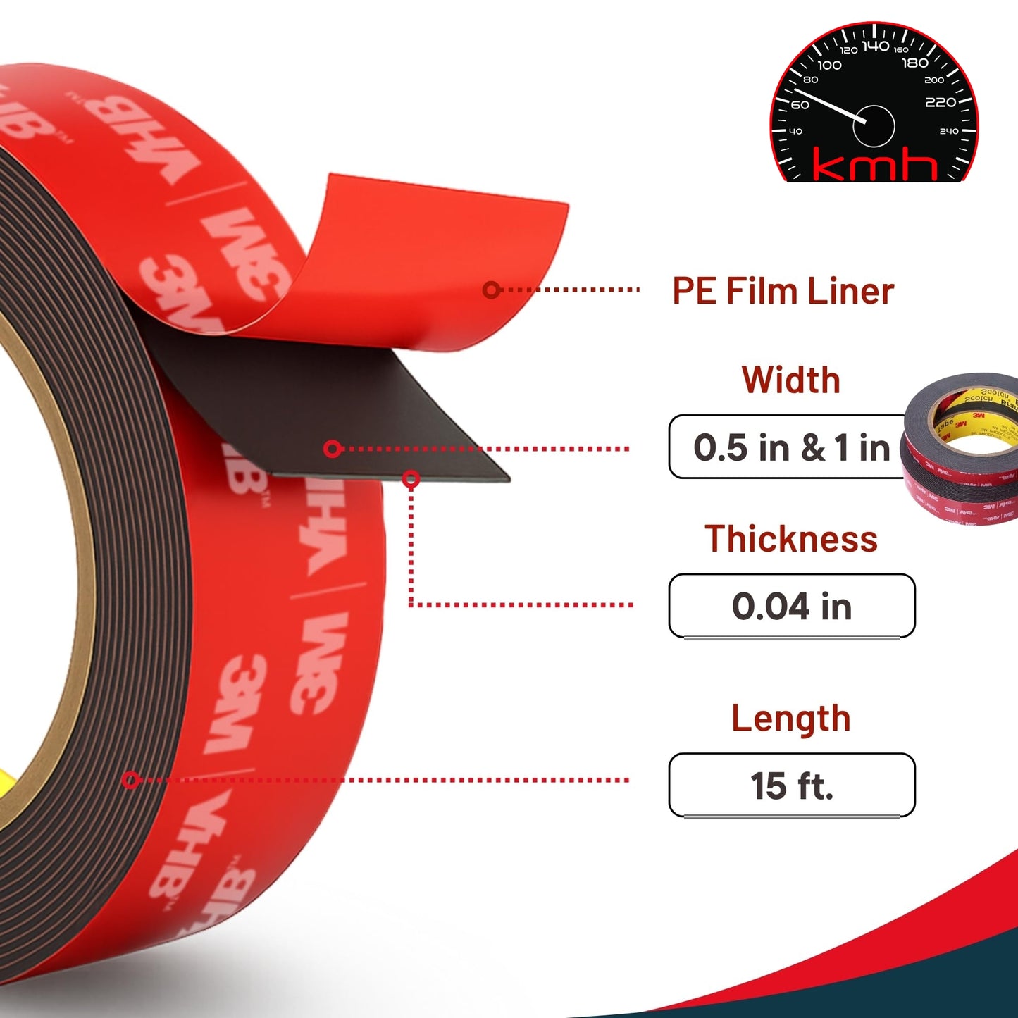 
                  
                    3M Double Side Tape CP5108 12MM*33M-CONSUMABLES-3M-CARPLUS
                  
                