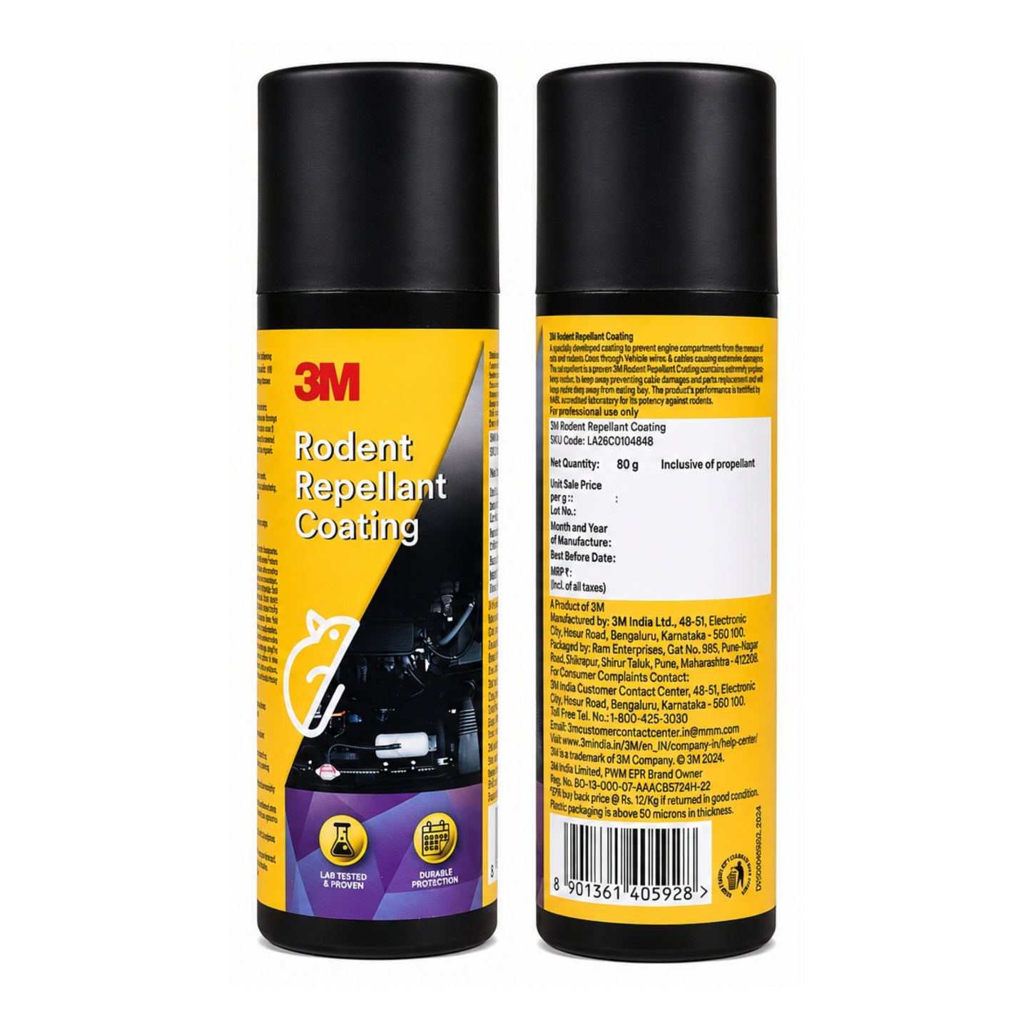 
                  
                    3M Rodent Repellent Coating 80g-CAR CARE-3M-CARPLUS
                  
                