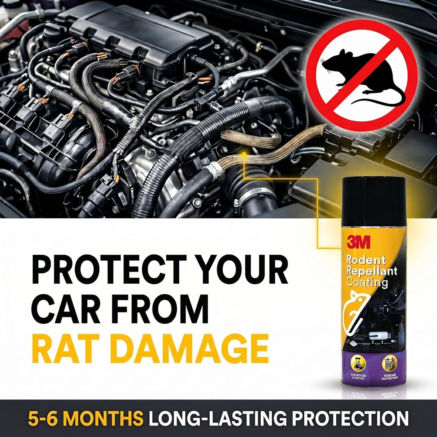 
                  
                    3M Rodent Repellent Coating 80g-CAR CARE-3M-CARPLUS
                  
                