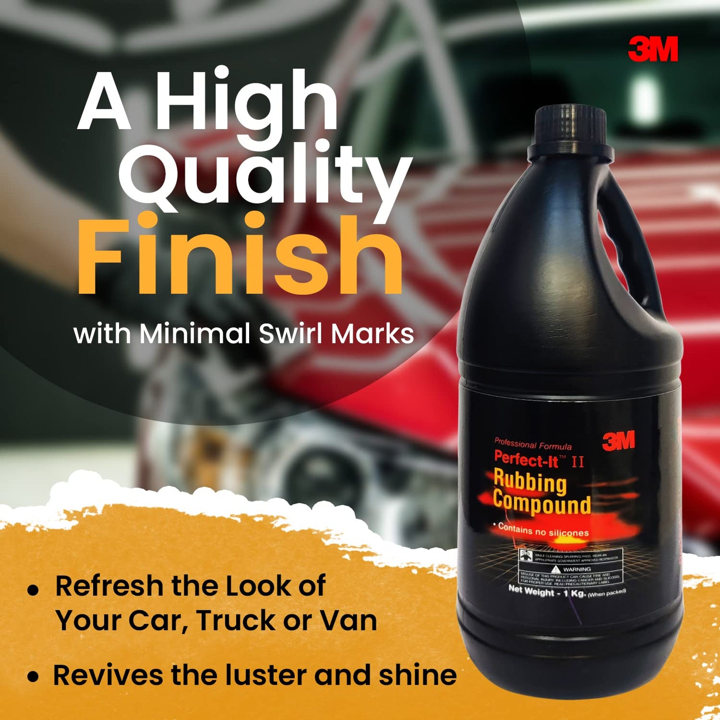 
                  
                    3M Ultra Rubbing Compound 1Kg-CAR CARE-3M-CARPLUS
                  
                