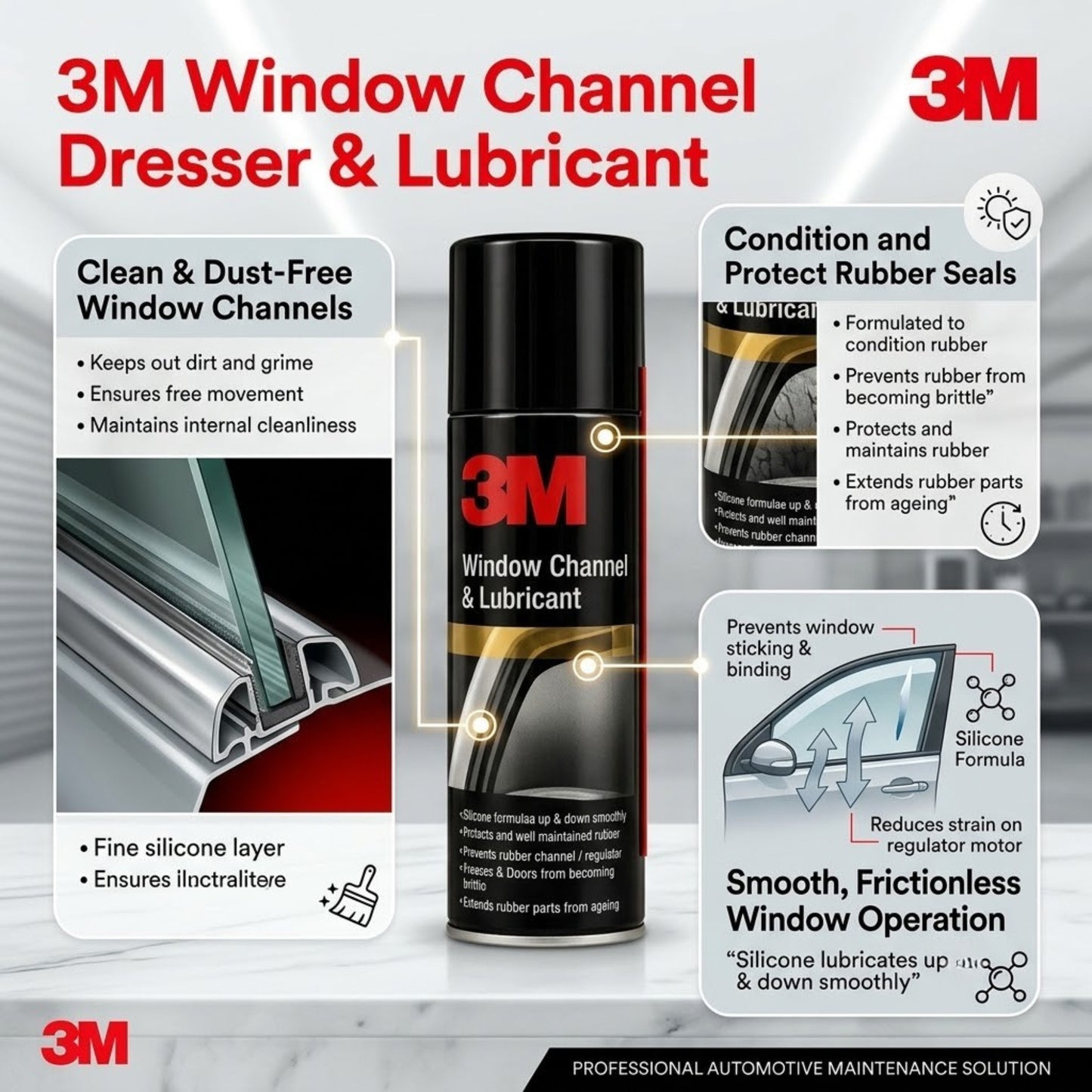 
                  
                    3M Window Channel Dresser 250ml-CAR CARE-3M-CARPLUS
                  
                