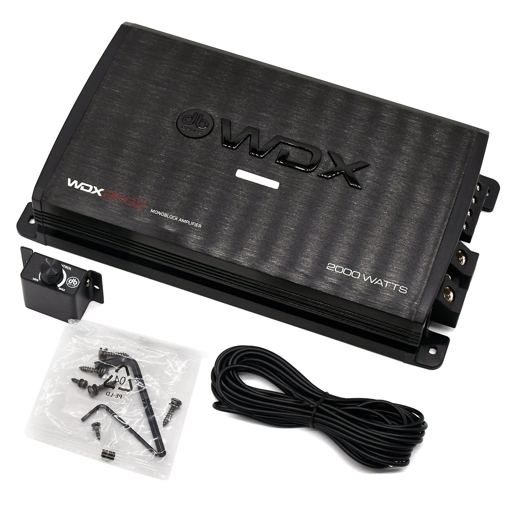 
                  
                    DB Drive Mono Amplifier- (WDX 2KG2)
                  
                