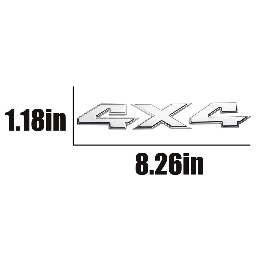 
                  
                    4X4 Emblem 3D Badge-BADGES-CARPLUS-Chrome Finishing-CARPLUS
                  
                