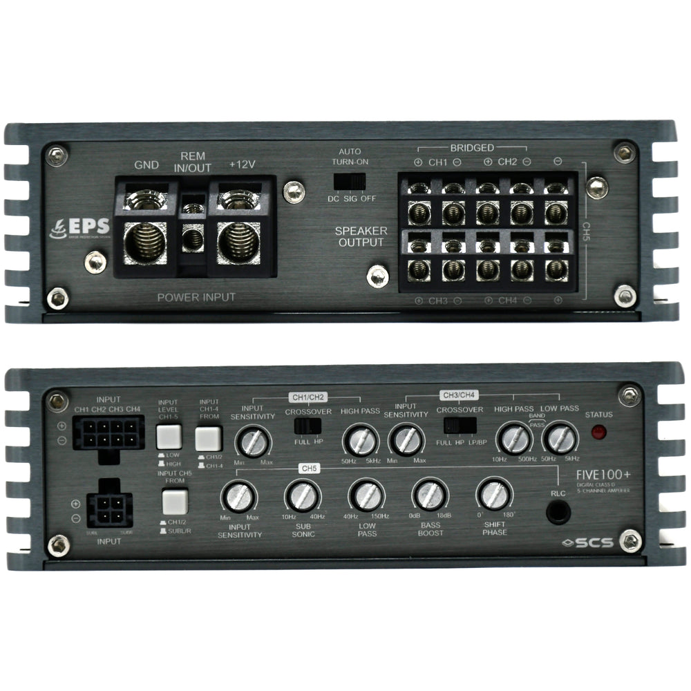 
                  
                    MUSWAY 5 Channel Full Range Class D Amplifier - (FIVE.100+)
                  
                