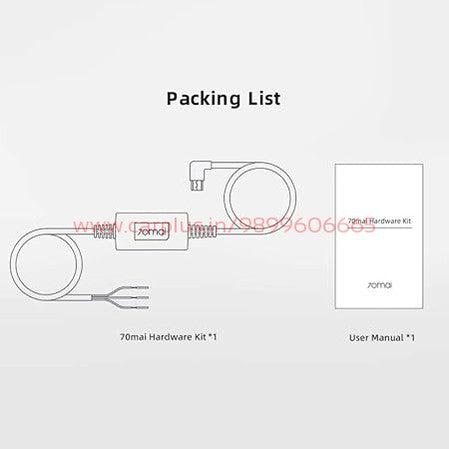 
                  
                    70mai Hardware Kit With Fuse Adapter Set(Midrive UP02)-HARDWARE KIT-70MAI-CARPLUS
                  
                