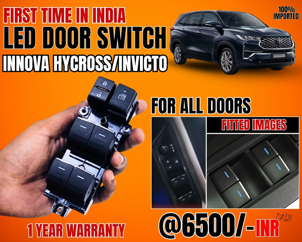 KMH Power Window Illumination Swiches for toyota hycross