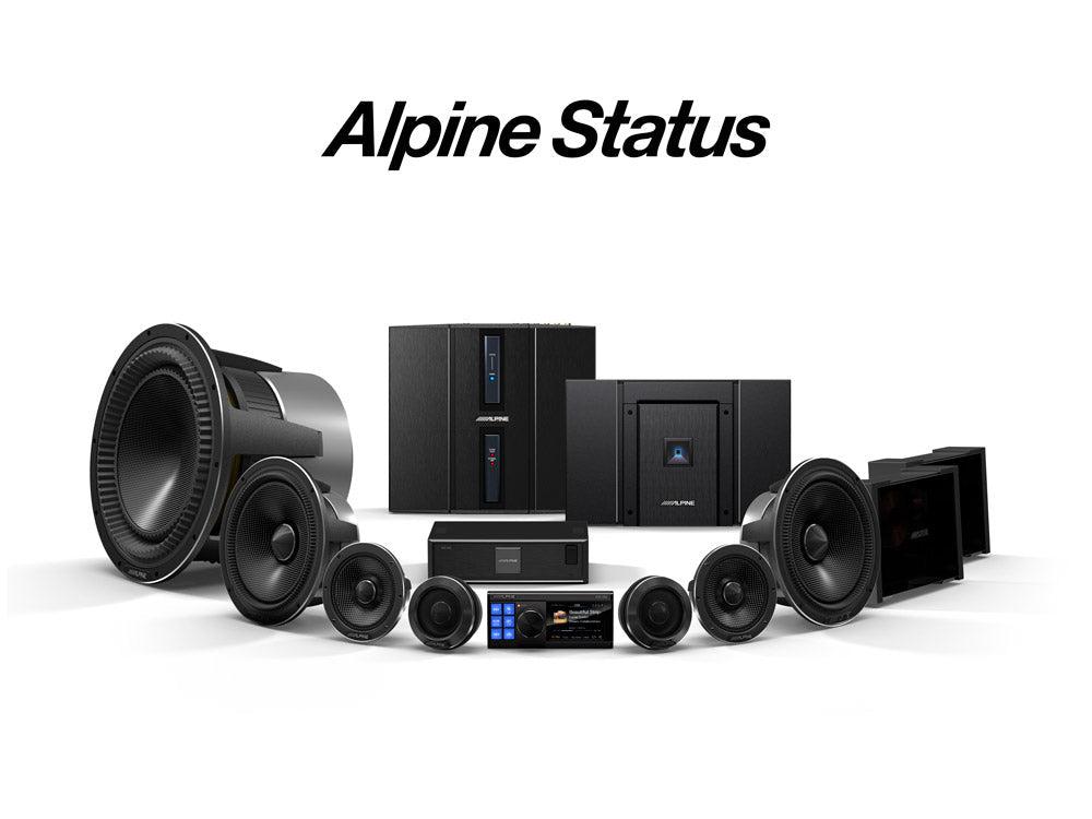 Alpine Status Hi-Resolution Audio 2 Ways Component Speaker(HDZ-65C)-COMPONENT SPEAKERS-ALPINE-CARPLUS