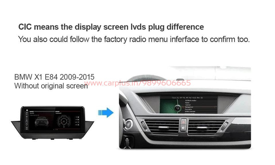 
                  
                    Bmw Android X1 E84 Cic 2+32-MULTIMEDIA PLAYERS-RETRO SOLUTIONS-CARPLUS
                  
                