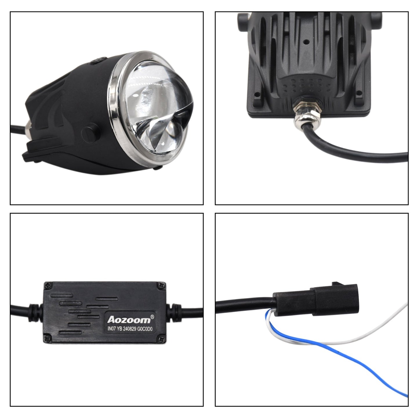 
                  
                    AOZOOM 2.0 Inch Fog LED Projector Dual Beam Lens Kit (FLP2040)-WHITE-FOG LAMP-AOZOOM-CARPLUS
                  
                