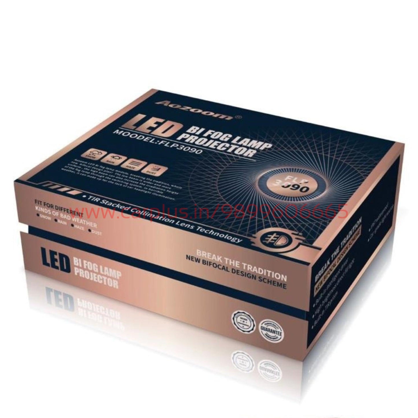
                  
                    Aozoom LED Bi Fog Lamp Projector (FLP3090)-UNIVERSAL-FOG LAMP-AOZOOM-CARPLUS
                  
                