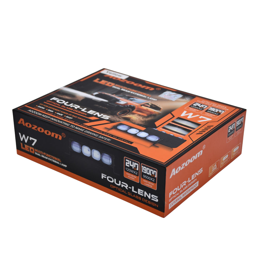 Aozoom W7 (ALZD-07-01) Four Lens Optical Glass Design Auxiliary