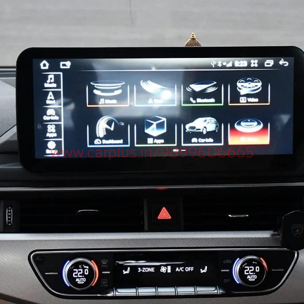 
                  
                    Audi A4 2021 Android-MULTIMEDIA PLAYERS-RETRO SOLUTIONS-CARPLUS
                  
                