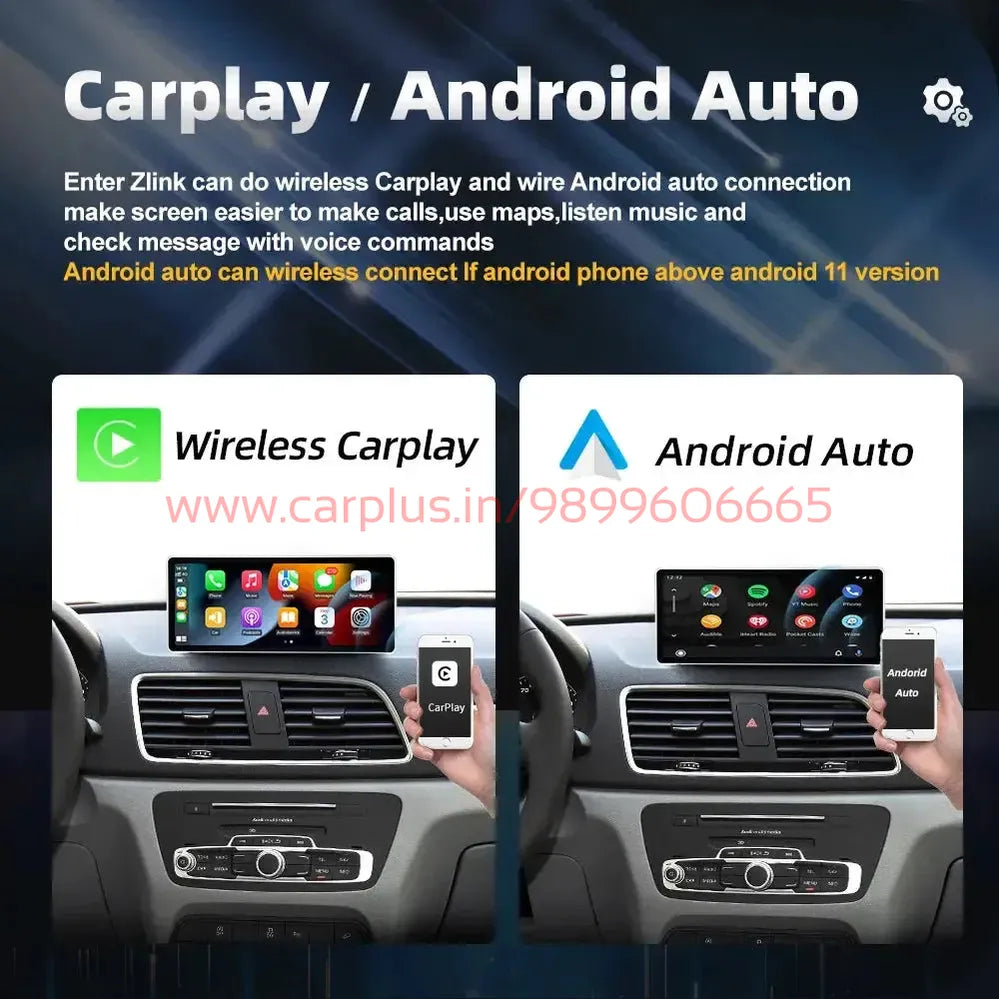 
                  
                    Audi Q3 Android 4=64-MULTIMEDIA PLAYER-RETRO SOLUTIONS-CARPLUS
                  
                