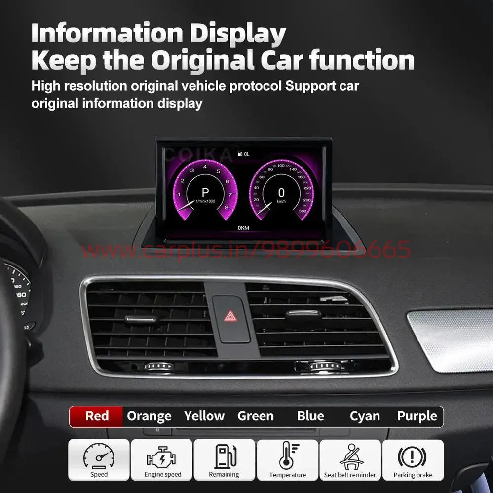 
                  
                    Audi Q3 Android 4=64-MULTIMEDIA PLAYER-RETRO SOLUTIONS-CARPLUS
                  
                