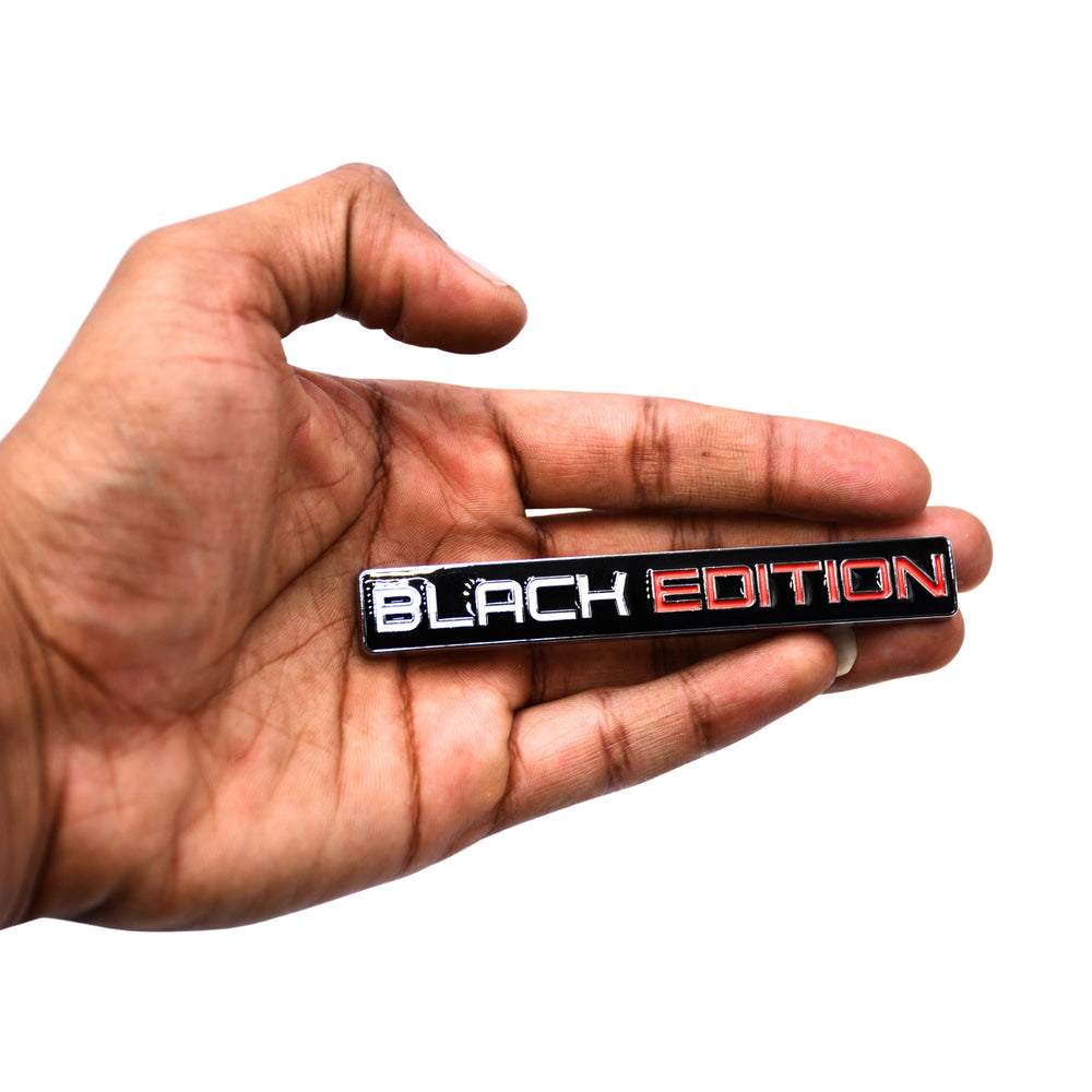 
                  
                    BLACK EDITION Emblem 3D Badge-BADGES-CARPLUS-Red & Black (Outer Chrome) - D1-CARPLUS
                  
                