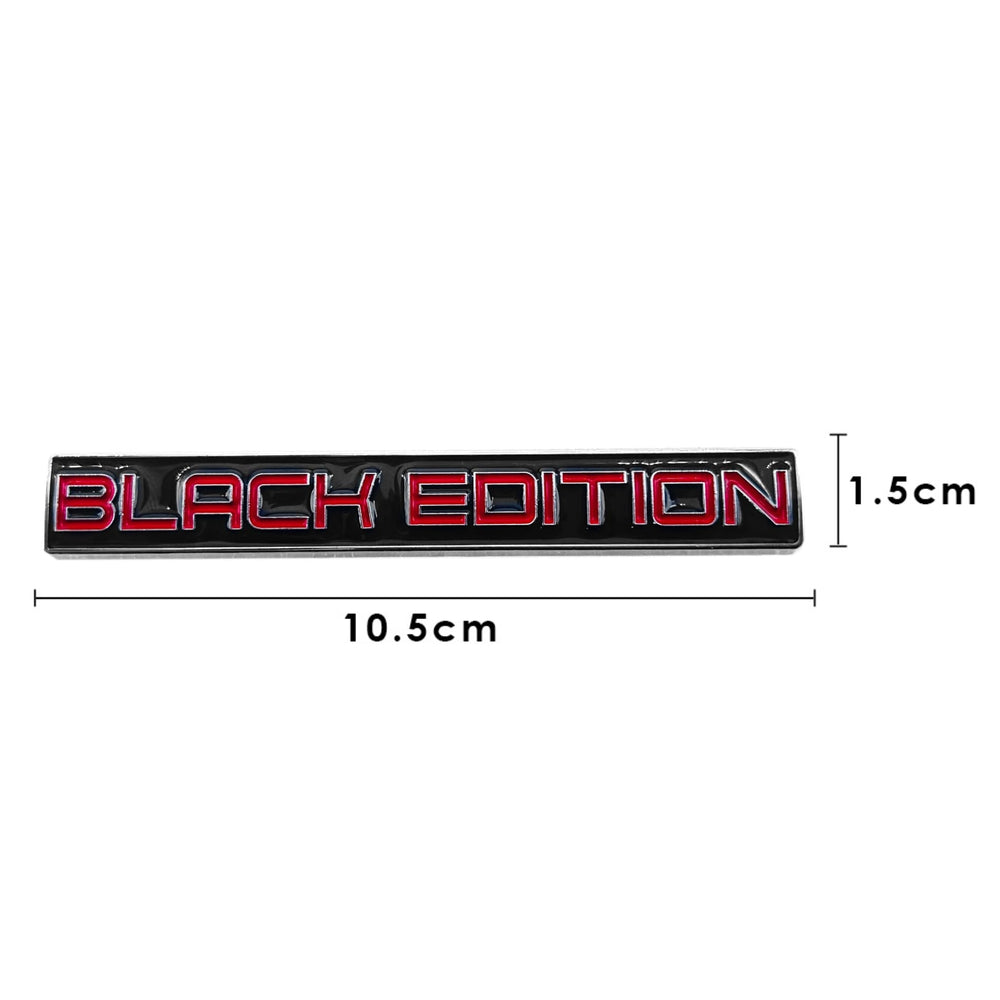 
                  
                    BLACK EDITION Emblem 3D Badge-BADGES-CARPLUS-Red & Black (Outer Chrome) - D1-CARPLUS
                  
                
