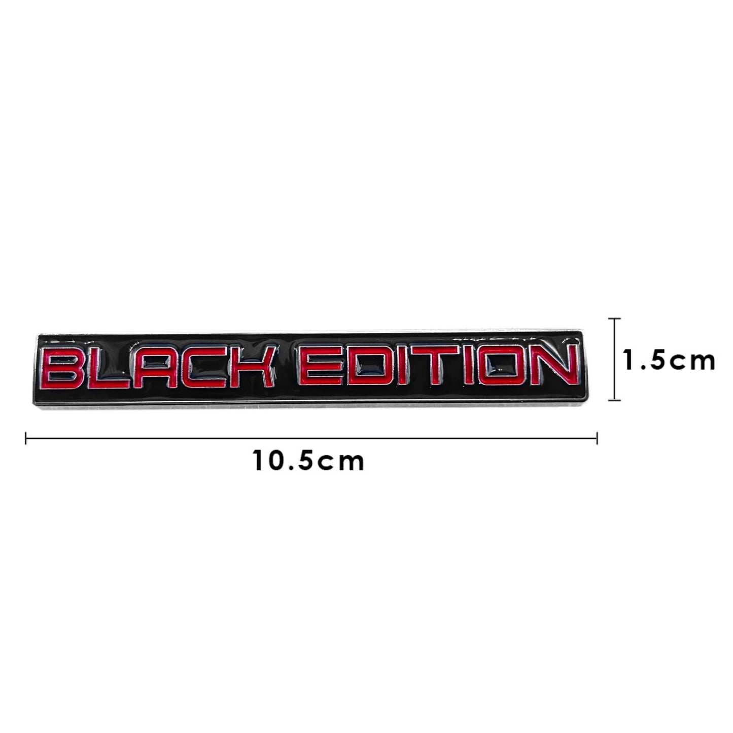 
                  
                    BLACK EDITION Emblem 3D Badge-BADGES-CARPLUS-Red & Black (Outer Chrome) - D1-CARPLUS
                  
                
