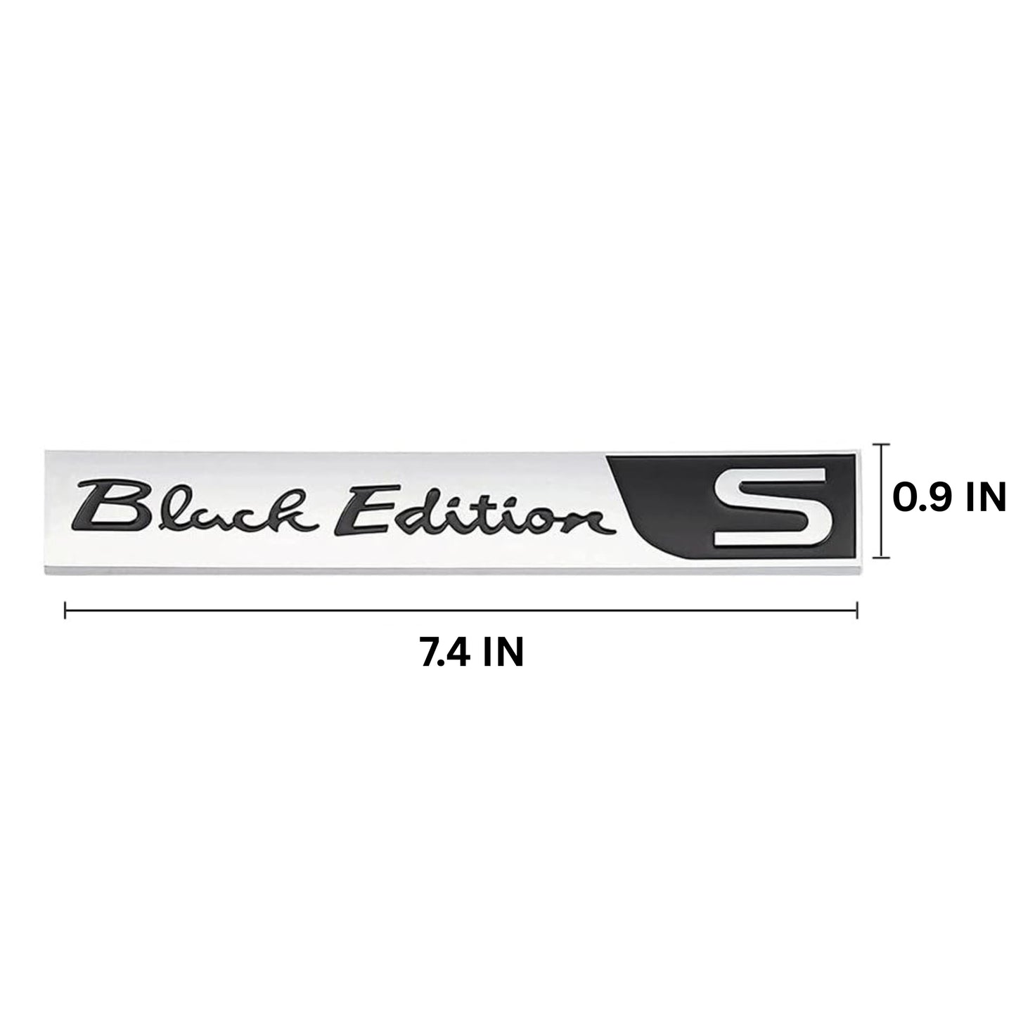 
                  
                    BLACK EDITION S Emblem 3D Badge Silver & Black-BADGES-CARPLUS-CARPLUS
                  
                