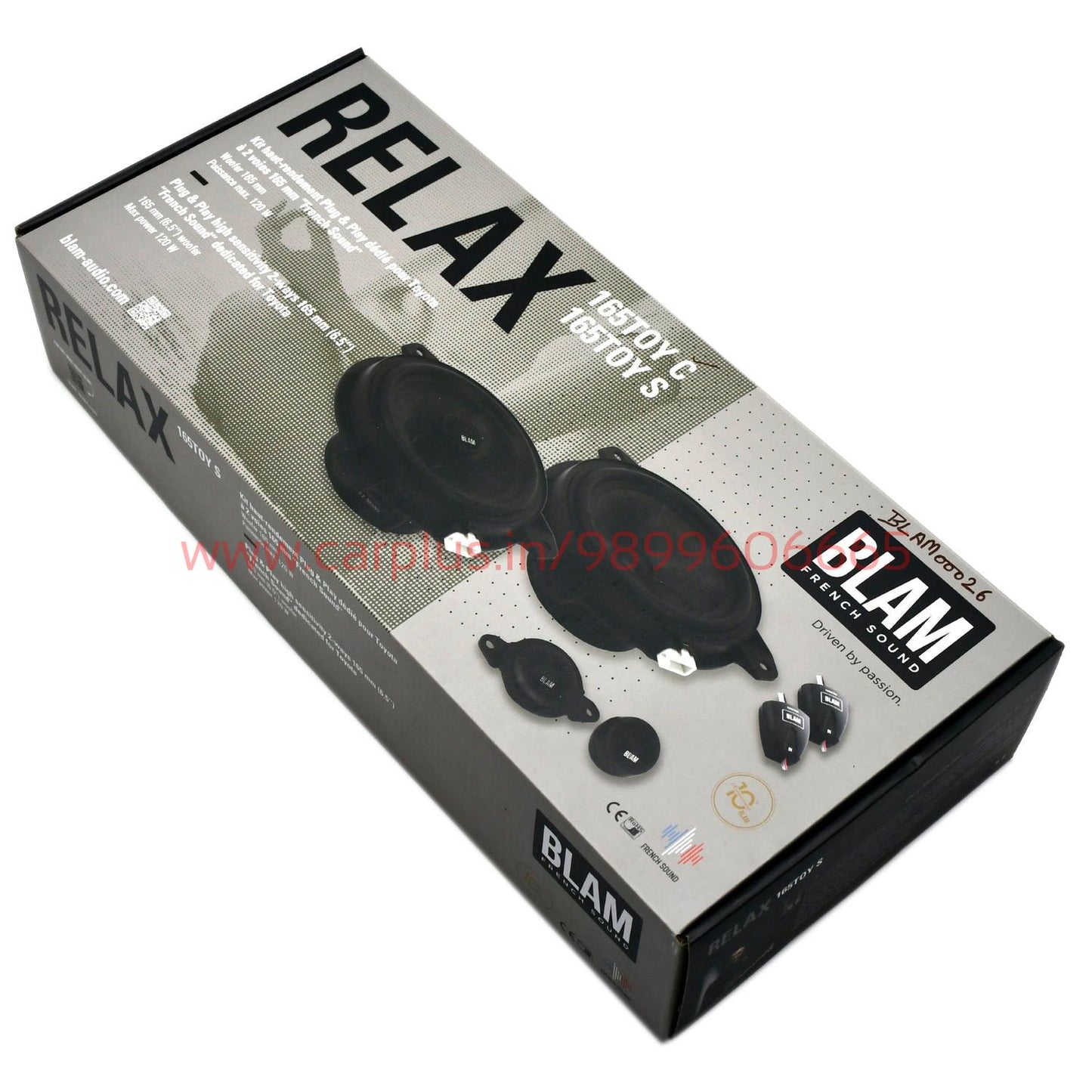 
                  
                    BLAM 160MM 2-Way Coaxial Speaker - (165TOYC)-COAXIAL SPEAKERS-BLAM-CARPLUS
                  
                