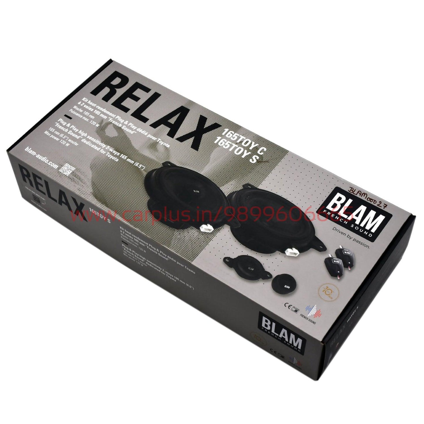 
                  
                    BLAM 160MM 2-Way Component Speaker(165TOYS)-COMPONENT SPEAKERS-BLAM-CARPLUS
                  
                