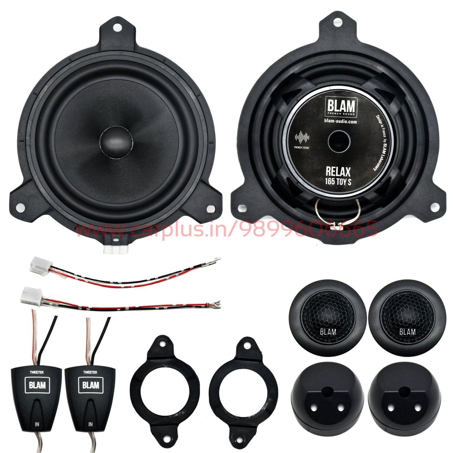 
                  
                    BLAM 160MM 2-Way Component Speaker(165TOYS)-COMPONENT SPEAKERS-BLAM-CARPLUS
                  
                