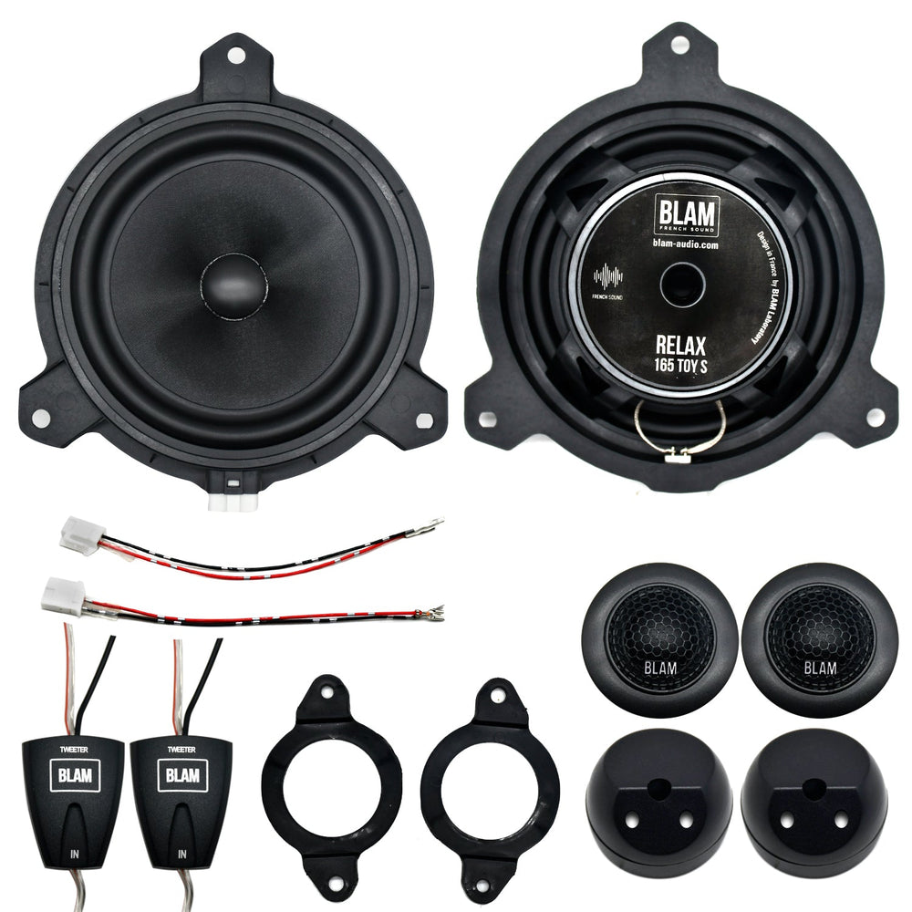 BLAM 160MM 2-Way Component Speaker(165TOYS)-COMPONENT SPEAKERS-BLAM-CARPLUS