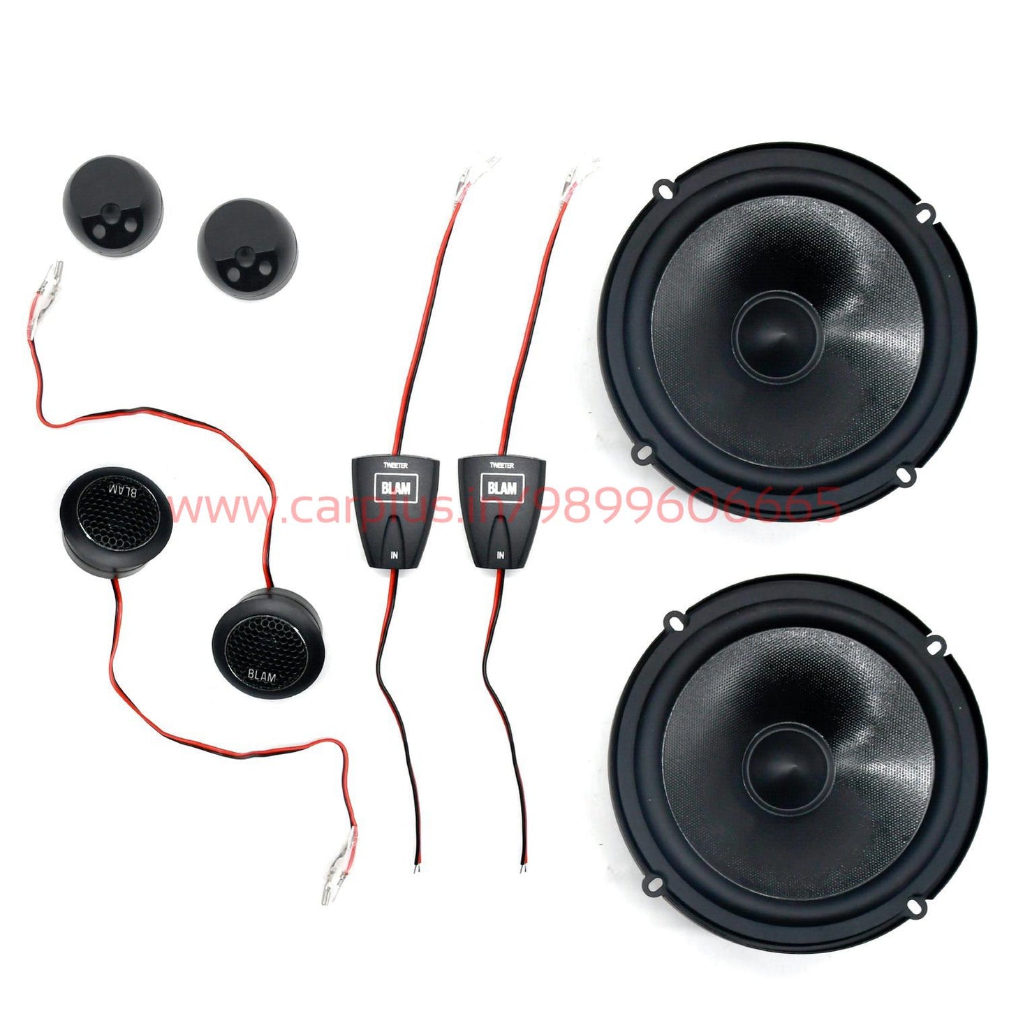 
                  
                    BLAM 160MM High Sensitivity 2-Way Component Speaker(OM160ES13)-COMPONENT SPEAKERS-BLAM-CARPLUS
                  
                