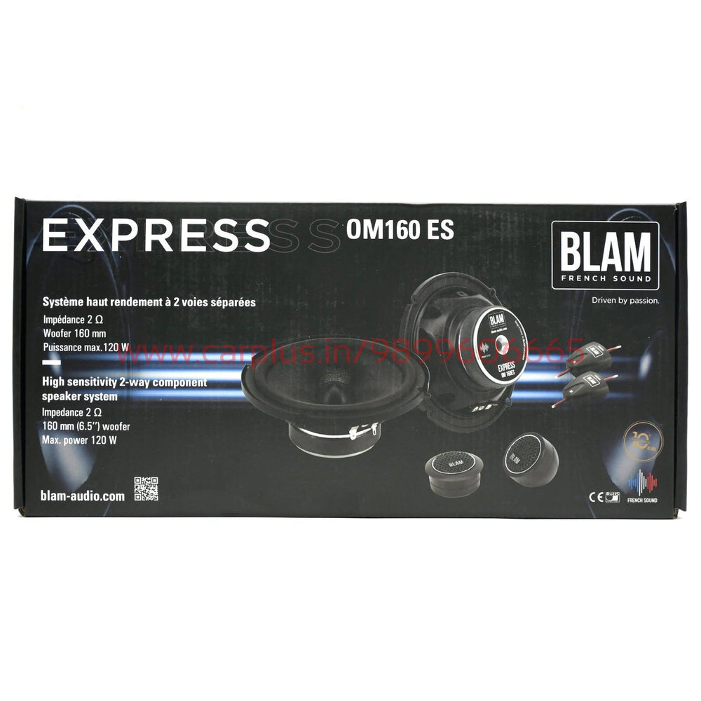 
                  
                    BLAM 160MM High Sensitivity 2-Way Component Speaker(OM160ES13)-COMPONENT SPEAKERS-BLAM-CARPLUS
                  
                