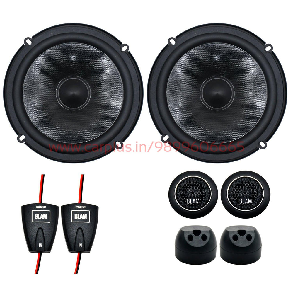 BLAM 160MM High Sensitivity 2-Way Component Speaker(OM160ES13)-COMPONENT SPEAKERS-BLAM-CARPLUS