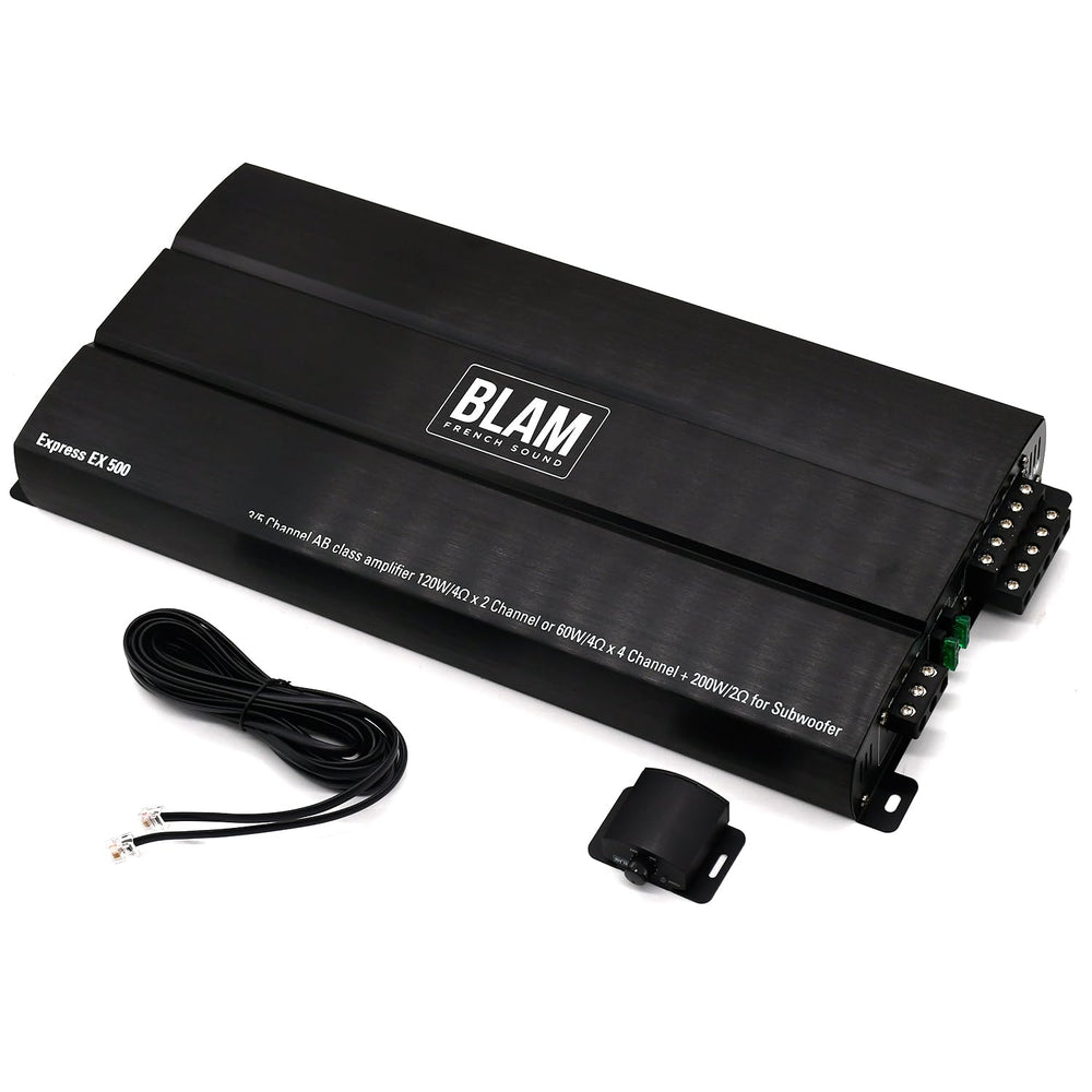 BLAM 5Channel Amplifier-EX 500-5 CHANNEL AMPLIFIER-BLAM-CARPLUS